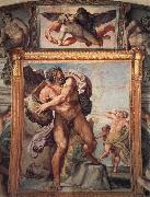 Annibale Carracci Deckengemalde aus der Galleria Farnese Sweden oil painting artist